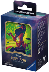 Disney Lorcana: Scar - Vengeful Lion - 80 Card Deck Box